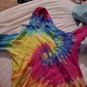 Tye die hoodie